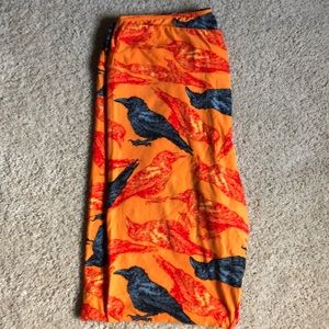LulaRoe TC Crow Leggings- Unicorn Hard to Find